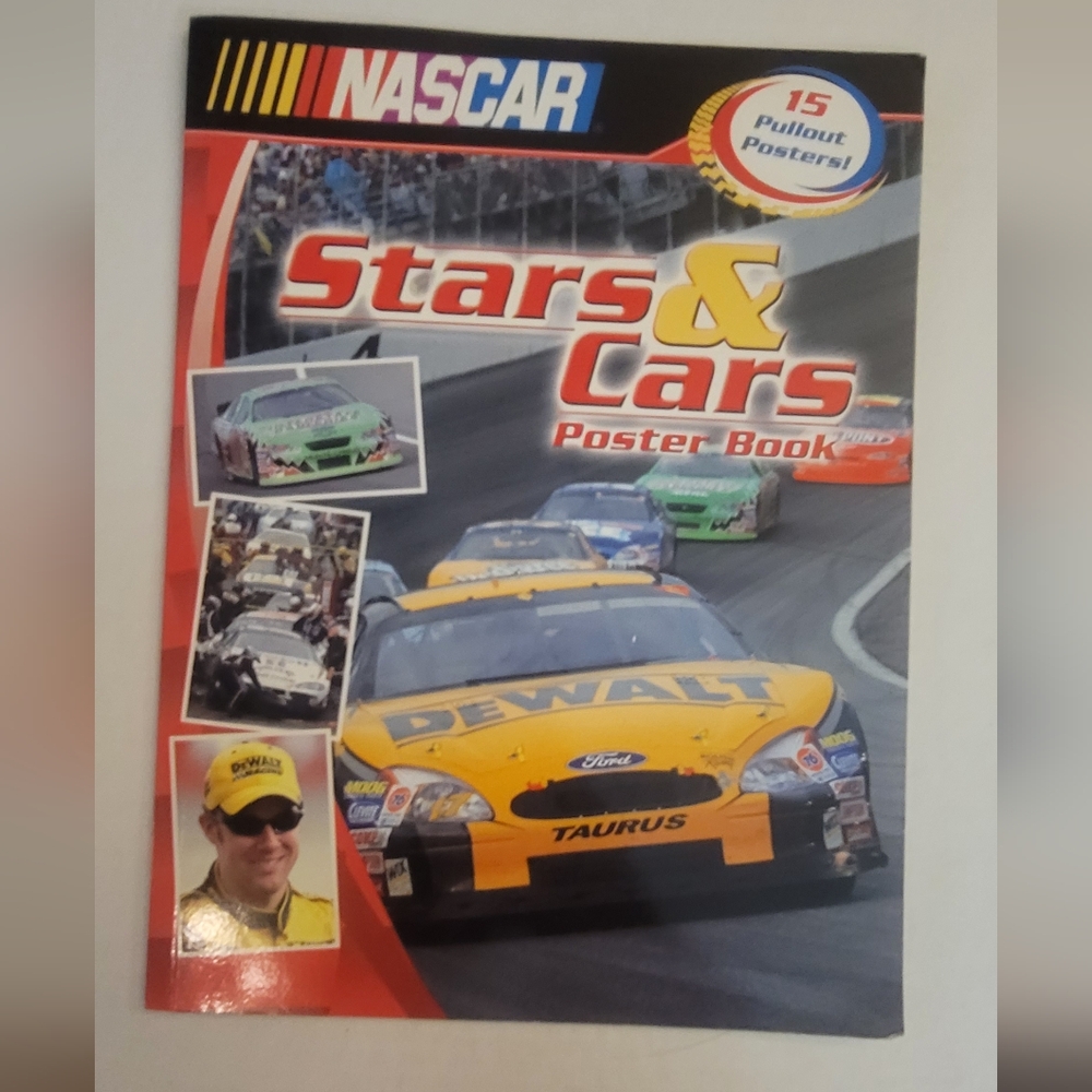 NASCAR Stars & Cars Poster Book Vintage